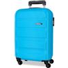 ROLL ROAD Flex Valigia, Blu chiaro, Taglia unica, Valigia Air Europa