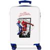 Marvel Joumma Marvel Spiderman Action Valigia da cabina bianca 38 x 55 x 20 cm Rigido 2 kg Chiusura a combinazione laterale ABS 2 kg 35 L Bagaglio a mano, bianco, Taglia unica, Valigia cabina