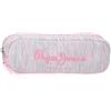 Pepe Jeans Miri, astuccio scolastico, a tracolla, realizzato in poliestere, varie tasche e scomparti, rosa. Joumma Bags., Rosa, Astuccio
