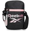 Reebok Beverly Borsa a tracolla Piccola Nero 12x17x2,5 cm Poliestere, Nero, Taglia unica, Borsa a tracolla piccola