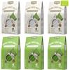 Elf-family Bio Pasta Konjak Carboidrati Ultra Bassi - Vegano Senza Glutine- 270g x6 Scatole(per 12 Porzioni), Noodles Shirataki Noodles Ipocalorica/Senza Zucchero - Spaghetti&Fettuccine
