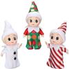 DIELIANHUA 3 Elfo Natale Pupazzo, Bambola Elfo di Natale, Elfi di Natale Piccoli, Baby Elfo Bambola Natale, Decorazione Natalizia, Regali di Natale per Ragazzi e Ragazze