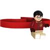 IQ LEGO Harry Potter - Lampada da lettura a LED per Potterheads - con fascia rimovibile e regolabile - figura da 76 mm (HE33) - 2 batterie CR2025 incluse - figura di Harry Potter