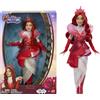 Mattel Disney Descendants: Wicked Wonderland Deluxe Fashion Doll, Regina di Cuori con vestiti ispirati al film e corona rimovibili