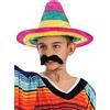 Funidelia | Sombrero da messicano colorato per bambina e bambino Messico & Mariachi, Teschio messicano - Accessori per bambini, accessorio per costume - Giallo