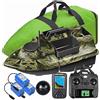 Generic Esca da pesca GPS, 12000 mAh, portata 500 m, 3 catapulte baie, 16 punti di memoria, include borsa e piccoli regali, una funzione di ritorno chiave