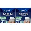 TENA Men Pants Active Fit grev s/m (Confezione da 2)
