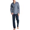 Calida Uomo Relax Choice Set di Pigiama Not Applicable, Umore Indaco, XXL