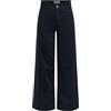 JdY Jdyiris Iris HW Wide Pant Pnt Dia, Nero, XXL x 32L Donna