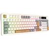 The G-Lab Keyz, Caesium EX 3C, Tastiera da gioco USB, 98% Rainbow, QWERTY con Ñ