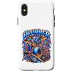 Funny Drumming Design Custodia per iPhone X/XS Batterista Batteria Batteria