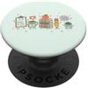 Teacher & Classroom Co. Consulente scolastico Salute mentale Sii gentile insegnante PopSockets PopGrip Adesivo