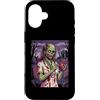 Halloween Glam Retro Vintage Comics Pop Custodia per iPhone 16 Doctor MD Zombie Undead Medicine Medical spaventoso horror da donna