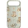 Cozy Countryside Farm Life Design Studio Custodia per iPhone Air Cowboy Stivali Polli Coniglio Western Fattoria Acquarello