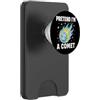 Celestial Comet - Amanti dello Spazio Fai finta di essere una cometa: umorismo spaziale divertente PopSockets PopWallet per MagSafe