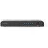 Nedis HDMI ™ Switch - 5 porte - 5 ingressi HDMI™ - 1 uscita HDMI™ - 18 Gbps - Controllo remoto - Metallo - Antracite