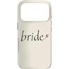 Bride Wedding Custodia per iPhone 17 Pro Sposa Script Matrimonio Festa nuziale
