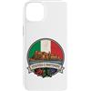 Lakelandwholesale1 Shirt Company Custodia per iPhone 14 Plus Vesuvio E Partenope Italia Castello Bandiera Stemma Emblema Grafico