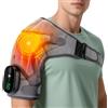 MOAJAZA Fascia per spalle riscaldata senza fili, massaggiatore per le spalle con