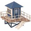 Noch Torre Bagnino con Pinna di squalo, Modello in Miniatura per Edificio 5,6 x 4,5 cm, Scala H0 1:87