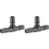 Claber 7806015 Accessori Rainjet Goccia 2 Raccordi a 3 Vie (Confezione da 2)
