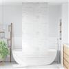 Homgoday Tenda a rullo per doccia e vasca da bagno, 80 x 240 cm