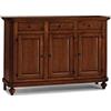 EMNY mobili2g MOBILI 2G - CREDENZA NAPOLETANA in Legno 3 Ante Arte POVERA L.150 P.43 H.98