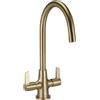 Bristan EC SNK EF BB Echo Easyfit - Miscelatore monocomando per lavello, in ottone spazzolato