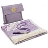 ihvan online Tappeto da preghiera musulmana con tasbih e borsa da viaggio, morbido taffetà Sajadah, Janamaz, leggero e pieghevole, tappetino da preghiera portatile, regalo islamico per Eid, Ramadan