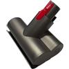 Franza Spazzola Mini Turbo per Dyson V7 V8 V10 V11, Accessorio Aspirapolvere Compatibile, Testina con Setole Rosse per Pulizia Tappezzeria e Divani 967479-01 - FDY0112
