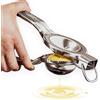 Nuvantee Spremi Limone in acciaio inox di qualità premium, Pressa agrumi, Spremiagrumi per bar, Pressa manuale per succo di limone e lime