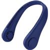 KQLHLHDYZ Ventilatore portatile da collo, ricaricabile tramite USB, senza pale, mini ventilatore personale, 3 velocità regolabili, ventola di raffreddamento indossabile per viaggi, sport, ufficio