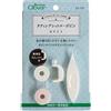 Clover 57-737 - Bobina per chiacchierino, colore: bianco