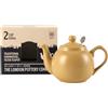 London Pottery Teiera con infusore, in ceramica, zenzero opaco, 2 tazze (600 ml)