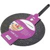 NTI DOSA TAWA - Padella antiaderente in crêpe Prima Pan Classic Roti Chappati Naan, tradizionale base di pancake per pane elettrico a gas a induzione per cucina casalinga, cucina resistente