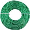 Uxney Filo metallico per gioielli, filo di alluminio 3mm - Per lavori manuali, creazione di gioielli, fai da te e artigianato in metallo (Verde, 30 metri)