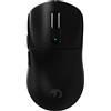 MAMBASNAKE M3, mouse ultraleggera da 39g, sensore gaming PixArt PAW3395PRO, mouse gaming wireless/cablata BT/2.4G, 6 livelli DPI regolabili fino a 40000, autonomia di 200 ore, ideale per l'ufficio, compatibile con Win11/Xbox/PS/Mac (nera)