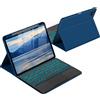 Sonstige Custodia per tastiera con touchpad per iPad 10ª generazione, 10,9 pollici, modello 2022, colore blu oceano