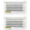 EMEDA 2 vassoi extension cigliavolume 8D ricciolo 0,07mm mix 8-12mm Russo Cluster ciglia finte ciuffetti 3D Estensioni per la bellezza 8D lashes
