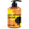 Sylvaris Curl Defining Cream for Natural Hair, Hydrating Leave in Conditioner with Macadamia & Argan Oil, Anti Frizz Cream for All Curl Types