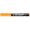 Hi-Text Evidenziatore FLUOCLIP 7000, punta scalpello - Confezione 12 pezzi in colore Arancio fluo