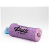 DIDDL - Astuccio Diddl - Viola e Rosa 20 x 8,5 cm - Astuccio scolastico rotondo con logo Diddl sul davanti e sui lati - Astuccio con cerniera ideale per penne, matite e accessori