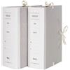 ARCA 25 CARTELLE ARCHIVIO CON LEGACCI DORSO 18 CM - MISURA 24X34 CM