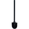 Fackelmann Scopino WC New York - Scopino per WC in nero opaco - Setole forti per una pulizia accurata - circa 7,5 x 37,5 x 7,5 cm