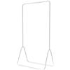 Compactor Fyn Stender In Metallo Laccato Bianco, 80 x 41 x H. 147 cm, RAN7655