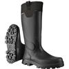 DUNLOP Steeplechase Lassie Stivali da pioggia per donna | Stivali da pioggia per donna con isolamento -20°C. 100% impermeabili. Stile classico. Suola profonda protegge dalle pietre.