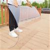 YUJIANHUAA Lastra per Coperture in Policarbonato,Fogli in Acrilico Trasparente in Plastica,Copertura per Tetto Gazebo Serra Giardino,Impermeabile Resistente ai Raggi UV,Personalizzabile (0.8x1m)
