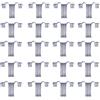 Spactz 20PCS di Drenaggio Piastra Superficiale Della Piastra Pannello Solare Clip per Lo Scolamento 'Acqua del Pannello Solare 30mm Facile Installazione Facile da Usare