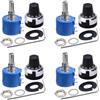 PAGJHRFJG 4 Pezzi 3590S-2-103L 10K Ohm Potenziometro Rotativo 10 Potenziometro A Filo Avvolto di Precisione Multigiro