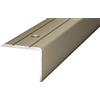 Carl Prinz Profilo angolare in alluminio forato in acciaio inox opaco, 24,5 x 20 mm x 100 cm